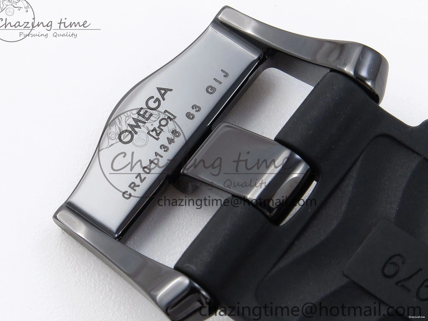 0316 SEAMASTER 300M 43.5MM BLACK CERAMIC VSF 1:1 BEST EDITION BLACK DIAL ON BLACK RUBBER STRAP A FashionForward 7766